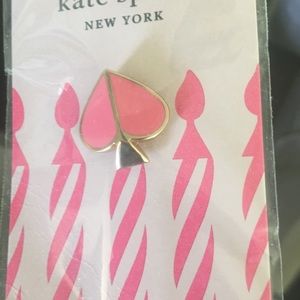 Kate Spade pin, brand new never worn
